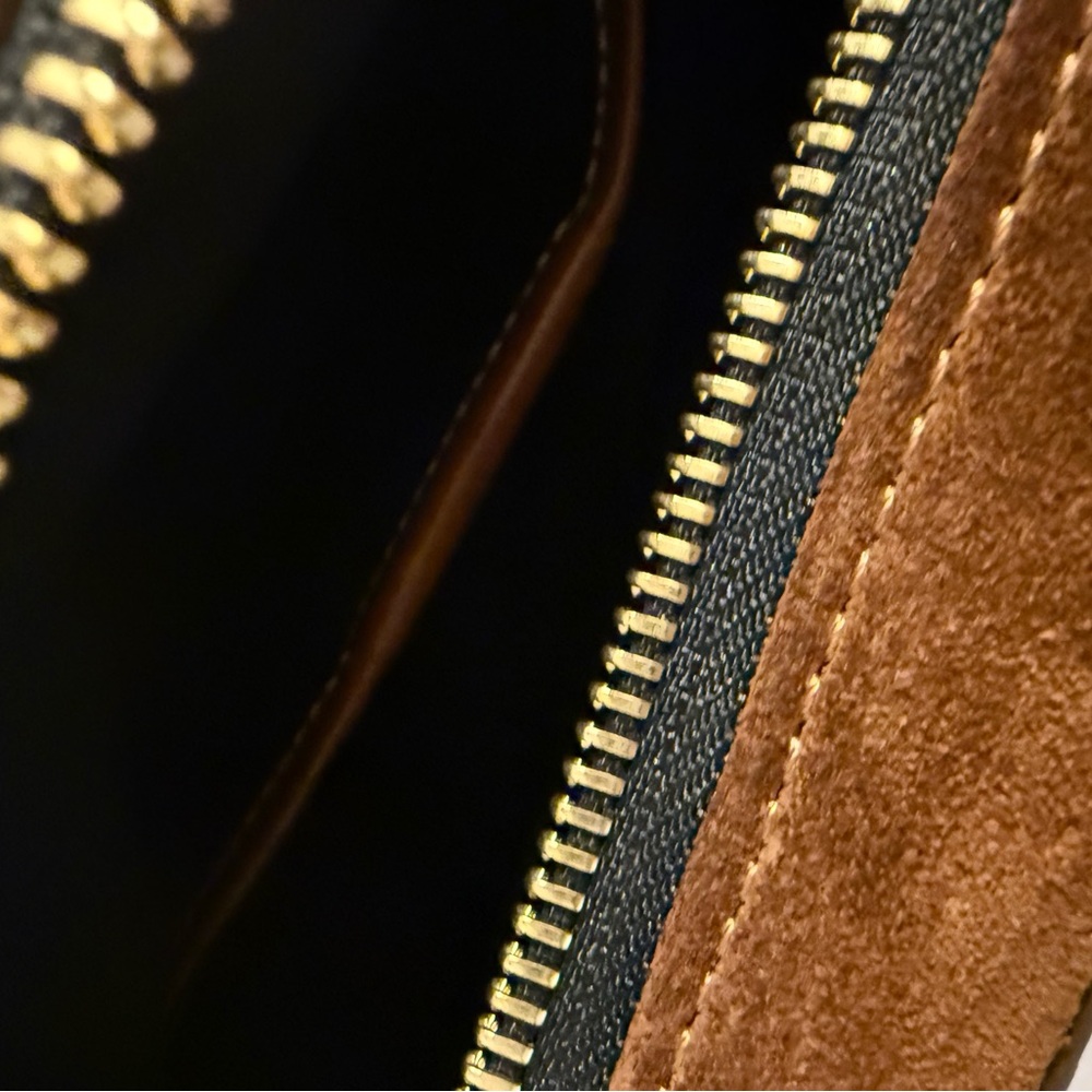 Isabel Marant Brown Suede Crossbody Bag - Picture 3 of 5
